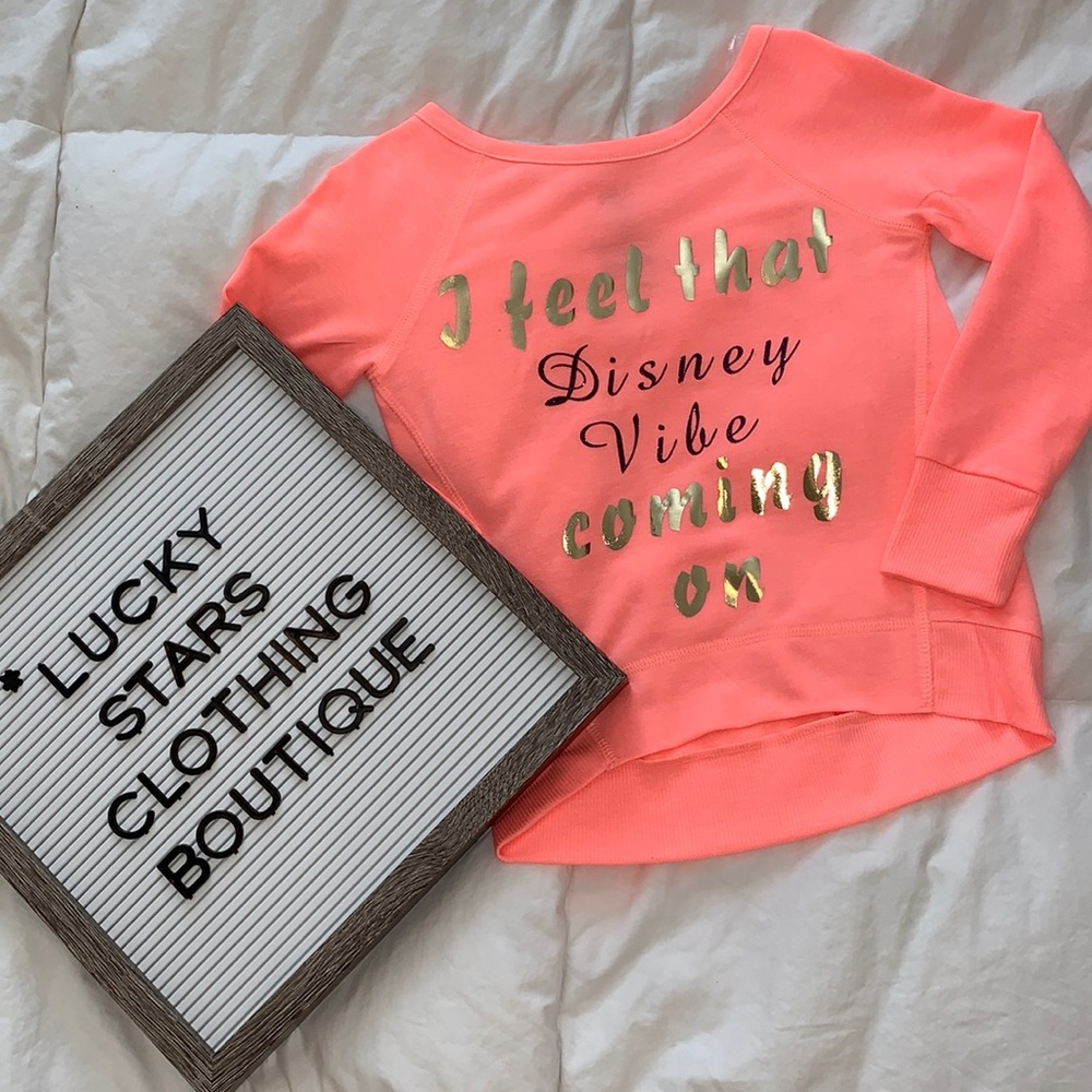 Girls Custom “Disney Vibes” Top